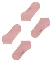 FALKE Happy DP sneakersokken - set van 2 lichtroze - thumbnail