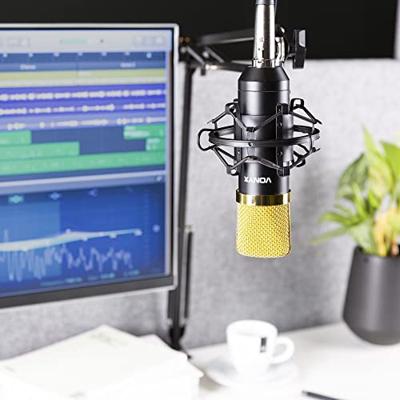 Vonyx CMS400B condensatormicrofoon met broadcast arm en popfilter