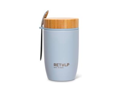 Retulp Lunchbeker - big mug - premium grey - 500 ml