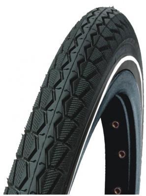 Bobike Buitenband dutch perfect 20 x 1.3" / 37-406 anti-lek - zwart met reflectie
