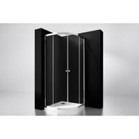 Best Design Douchecabine Project 1/4 Ronde Douchecabine 90x90x190 cm Glas 5 mm Aluminium Profiel - thumbnail