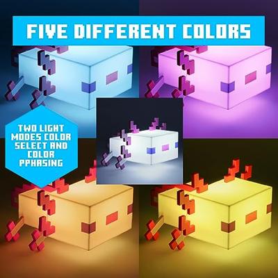 Minecraft Axolotl lamp