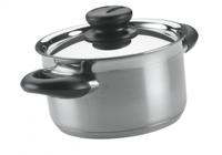 BK Karaat+ Kookpan met deksel 16 cm - thumbnail