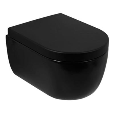 Plieger Nola wandclosetpack diepspoel compact randloos 35.9x49cm met closetzitting softclose en quick release