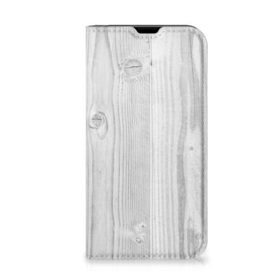 iPhone 13 Mini Book | Wallet Case | White Wood