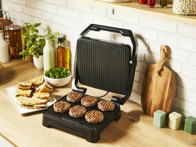Tefal GC272D Inicio Contact grill Zwart - thumbnail
