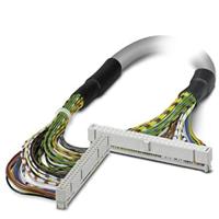 PHOENIX CONTACT FLK 50/EZ-DR/50/CONFEK geconfectioneerde ronde kabel, aansluiting 1 IDC/FLK-bus bus strip (1 x 50-polig), aansluiting 2 IDC/FLK-bus (1 x 50-polig), kabellengte 0,5 m, 5 stuks - thumbnail