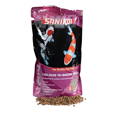 SaniKoi Colour hi-grow mix visvoer 6mm - 10 liter