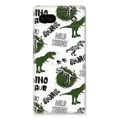 TPU Hoesje voor Google Pixel 6A Dinosaurus TPU Hoesje voor Google Pixel 6A Dinosaurus