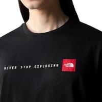 The North Face SS Never Stop Exploring Casual T-shirt Heren M - thumbnail