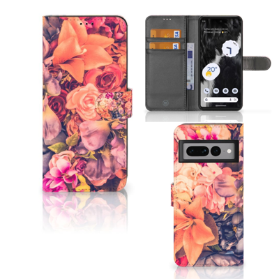 Google Pixel 7 Pro Hoesje Bosje Bloemen Google Pixel 7 Pro Hoesje Bosje Bloemen