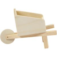 Creativ Company Houten mini kruiwagen - thumbnail