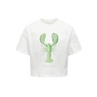 Kids ONLY zomer top S/S meisjes - print - wit - Kogkelly - thumbnail