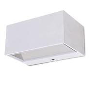 ECO-Light Gemini 1891S WH LED-buitenlamp (wand) LED LED vast ingebouwd 9 W Wit - thumbnail
