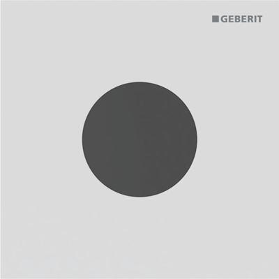 Bedieningsplaat Geberit Type 40 Met Batterijvoeding Round Easy To Clean Wit