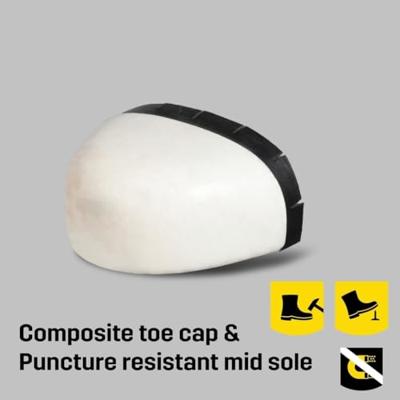 Safety Jogger Flow Mid S3 | Zwart | Maat 44 - 00.118.115.44