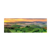 DinoToys Dino puzzel - panorama zonsopkomst toscane - 1000 stukjes - thumbnail