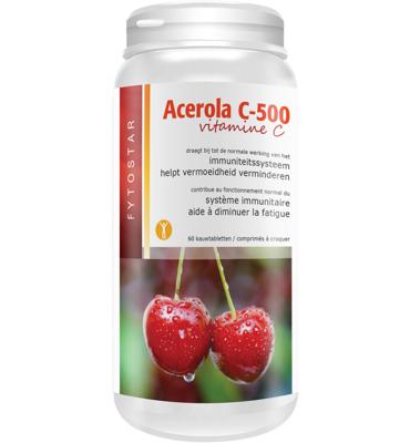 Fytostar Acerola Vitamine C-500 Kauwtabletten
