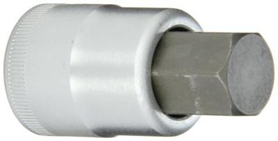 Stahlwille Dopsleutelbit | 1/2 inch binnen-6-kant | sleutelwijdte 19 mm | lengte 60 mm | 1 stuk - 03050019 03050019