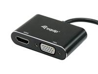 Equip 133386 USB grafische adapter 1920 x 1080 Pixels Zwart - thumbnail