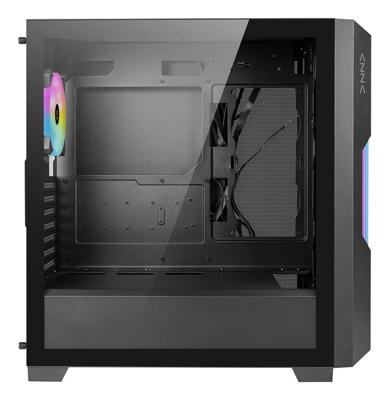 AZZA AZZA PC Gaming Gehäuse Midi ATX Guardian Midi-tower Gaming-behuizing Zwart