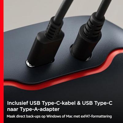 SanDisk 4 TB externe SSD Desk Drive USB-C, 1000 MB/s