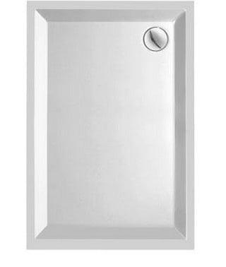 Douchebak Kwadrant Acryl wit 120x90cm rechthoek 4.5cm hoog