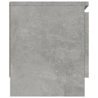 Tv-meubel met deur 102x30x36 cm betongrijs - thumbnail