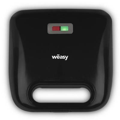 WEASY JOY600 - 4 in 1 tosti-ijzer - 4 verwisselbare platen - 750W - Controlelampje - Antiaanbaklaag