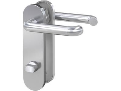 Basi 7304-0318 Set deurklink met kortschild