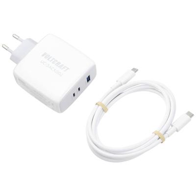 VOLTCRAFT UC-3ACX002 USB-oplader 100 W Binnen Uitgangsstroom (max.) 5 A 3 x 1x USB-A, 2x USB-C GaN VOLTCRAFT UC-3ACX002 USB-oplader 100 W Binnen Uitgangsstroom (max.) 5 A 3 x 1x USB-A, 2x USB-C GaN