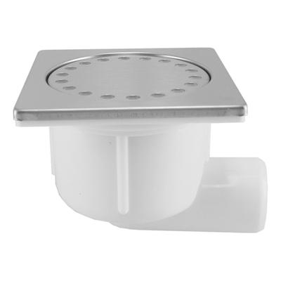 Wiesbaden Doucheplug 10x10 zijuitlaat RVS