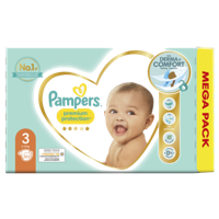 Pampers Premium Protection Luiers Mega Pack Maat 3 - 111 Luiers - thumbnail