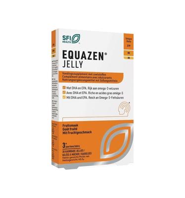 Equazen Jelly Omega 3 & 6 Vetzuren Kauwbare Jellies