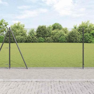 VidaXL Afrasteringspaal grijs 10 x 1,2 m (16 x 16 mm gaas) VidaXL Afrasteringspaal grijs 10 x 1,2 m (16 x 16 mm gaas)