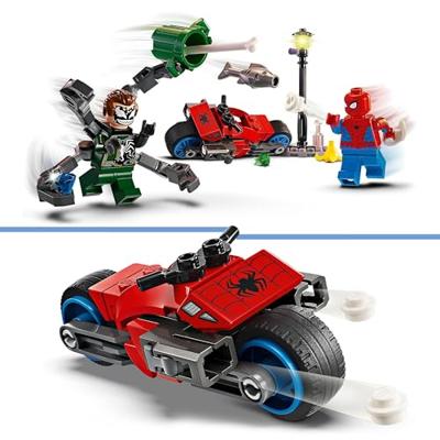 Lego Super Heroes 76275 Motorachtervolging Spiderman vs Doc Ock Lego Super Heroes 76275 Motorachtervolging Spiderman vs Doc Ock