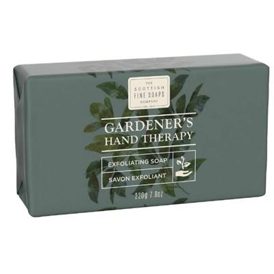 Scottish Fine Soaps Luxury Soap Bars Gardener's Hand Therapy Exfoliating Soap 220gr