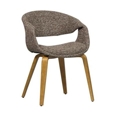 Woood Yossi eetkamerstoel Bruin naturel hout