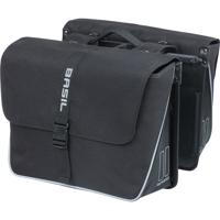 Basil forte dubbele fietstas, waterafstotend, 35l, zwart. - thumbnail