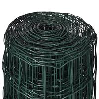 Euro hek 25x1,0 m staal groen - thumbnail