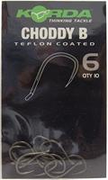 Korda Choddy hook Size 6, 10 st - thumbnail