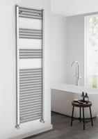 Handdoekradiator Sapho Alya Recht 50x176 cm 664W Chroom - thumbnail