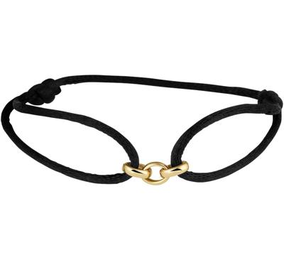 Armband Ringetjes 5 mm satijn-geelgoud 13-26 cm