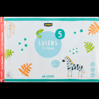 Jumbo Luiers Maat 5 1116 kg Voordeelverpakking 64 Stuks - thumbnail