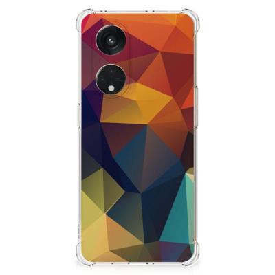 OPPO Reno8 T 5G Shockproof Case Polygon Color OPPO Reno8 T 5G Shockproof Case Polygon Color