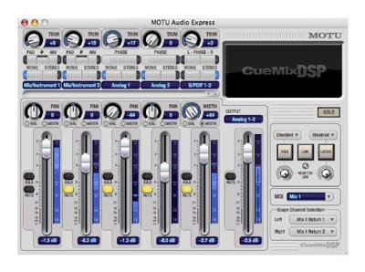 Motu Audio express USB en FireWire audio interface Motu Audio express USB en FireWire audio interface