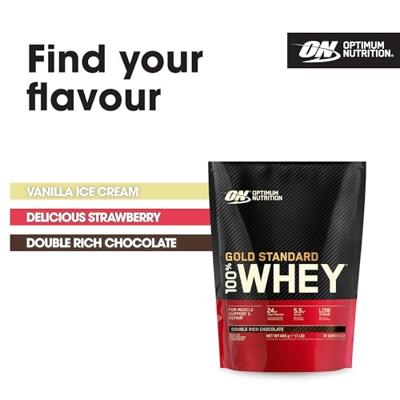 Gold Standard 100% Whey Protein | Optimum Nutrition | 465g