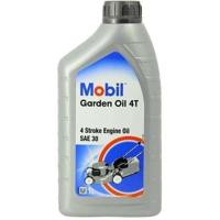 Motoroliecontainer - MOBIL - M-GARDEN 4T SAE30 - 1 L - 4 seizoenen - thumbnail