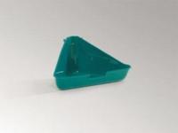 Beeztees Konijnentoilet Pip - Knaagdier - Plastic - Groen - 35x20x17 cm - thumbnail