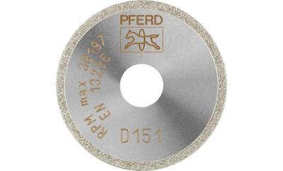 PFERD TOOLS 68404015 D1A1R 40-1-10 D 151 GAD Diamanten doorslijpschijf Diameter 40 mm Boordiameter 10 mm Duroplast, Glas, Hardmetaal, Schurende materialen, PFERD TOOLS 68404015 D1A1R 40-1-10 D 151 GAD Diamanten doorslijpschijf Diameter 40 mm Boordiameter 10 mm Duroplast, Glas, Hardmetaal, Schurende materialen,